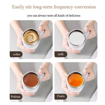 Self Stirring Coffee Cup - Rechargeable, Convenient, and Eco-Friendly-4