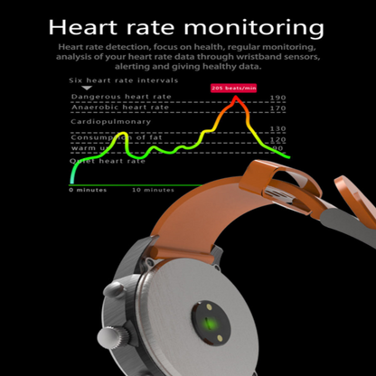 Alista Rugged Unisex Smart Watch - Health Tracking, Sporty Design