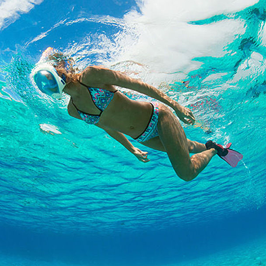 Discover the Amazing World Underwater with Our Full Face Snorkel Mask