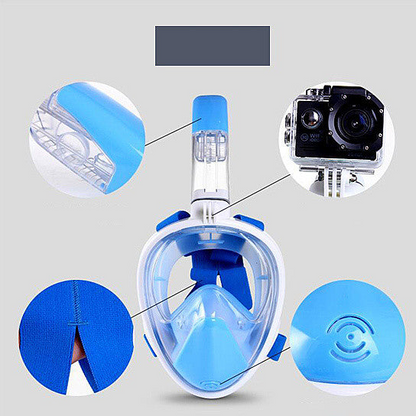 Discover the Amazing World Underwater with Our Full Face Snorkel Mask