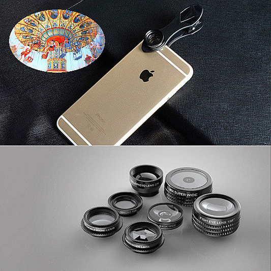 Kaleidoscope 5 In 1 Photo Magic Lens Set - Capture Mesmerizing Moments