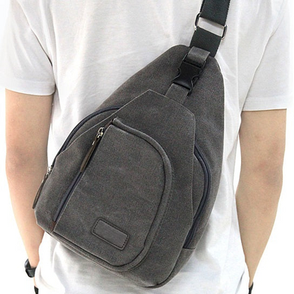 Sling Cling Cotton Canvas Messenger Bag – Ergonomic, Versatile, and Stylish