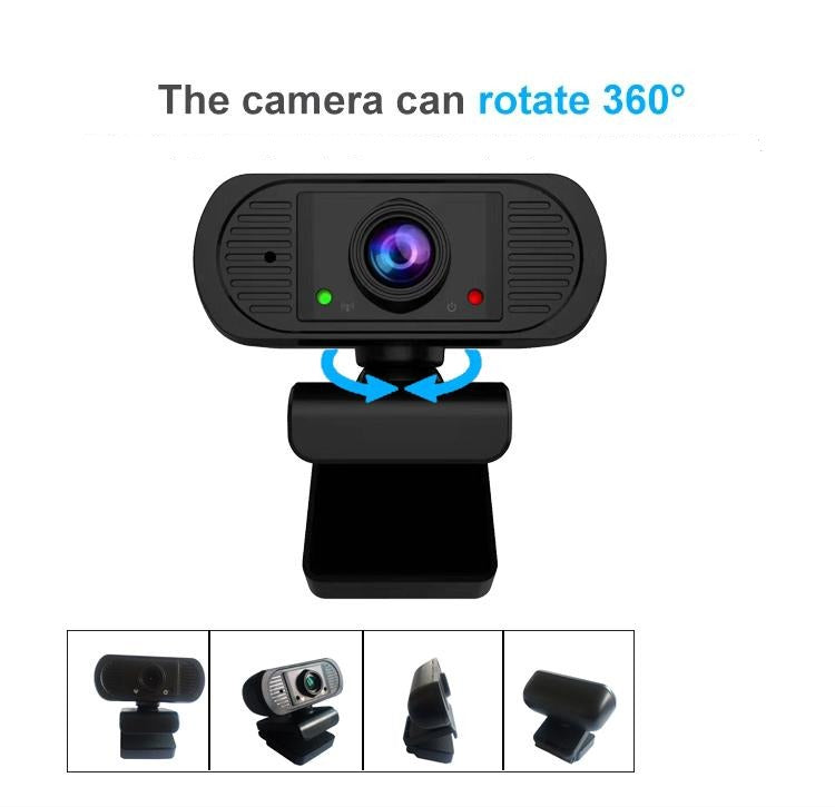 ZOOMEX 1080P HD Portable Camera And Mic For Video Chat - Crisp Video and Clear Audio