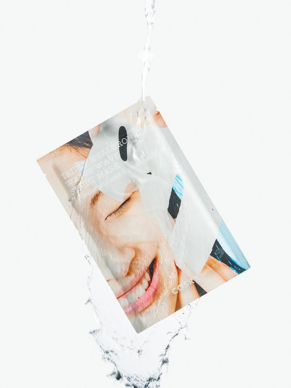 COSRX Hydrium Triple Hyaluronic Water Wave Sheet Mask 20ml-3