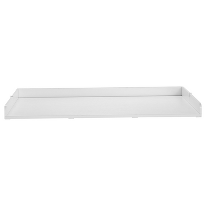 Durable White Wooden Washer and Dryer Countertop - 54" x 27" Multi-Functional Laundry Room Topper for Organized and Stylish Spaces