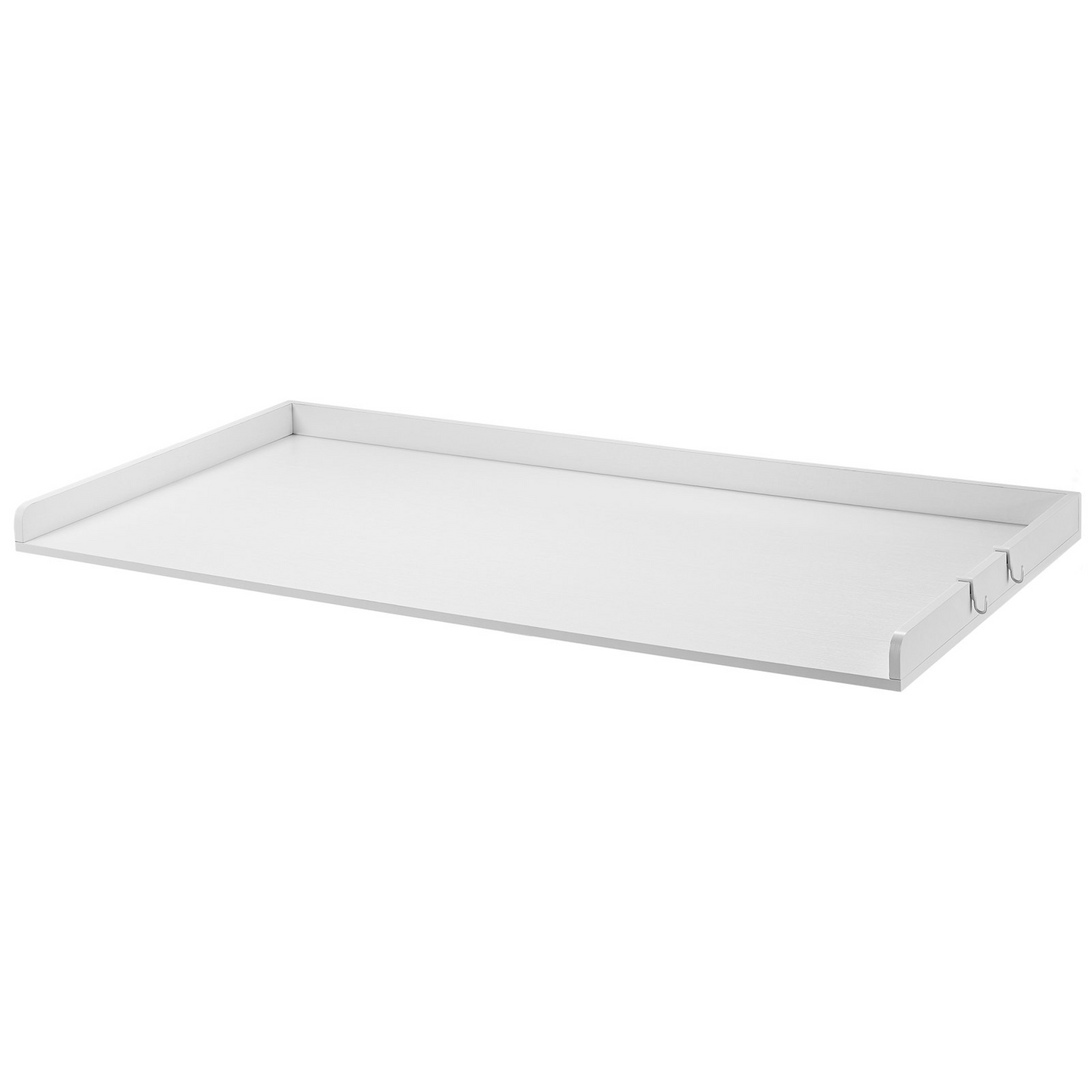 Durable White Wooden Washer and Dryer Countertop - 54" x 27" Multi-Functional Laundry Room Topper for Organized and Stylish Spaces