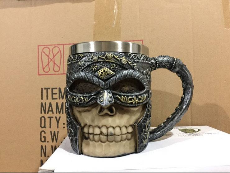 Skull Mugs Coffee 400ML-12