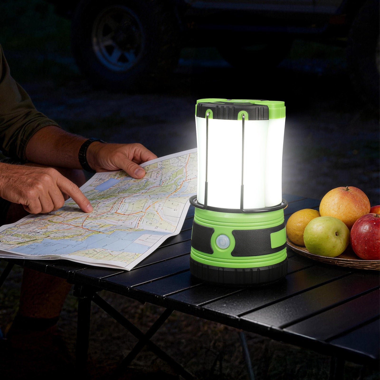 Lepro LED Camping Lantern with 2 Detachable Flashlights