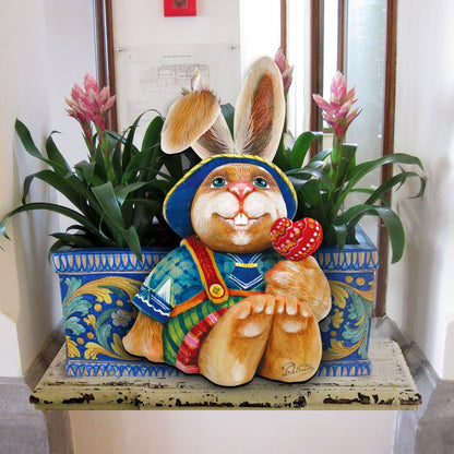 Baby Bunny Easter Door Decor by G. DeBrekht - Easter Spring Decor - 8154422H-2