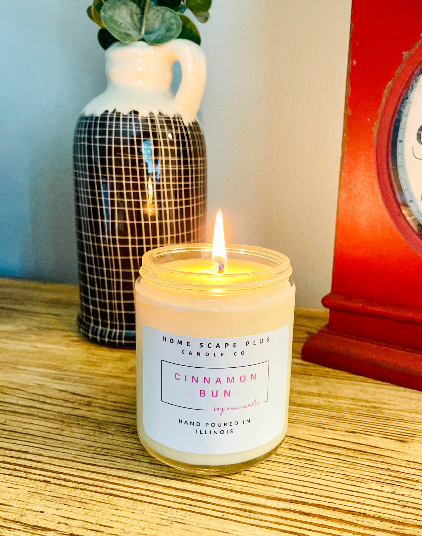 Handcrafted Soy Wax Candle 18oz with Rose Gold Lid | Premium Essential Oil Infused | 60+ Hours Burn Time | Vegan & Non-Toxic - Perfect for Home Decor & Gifts