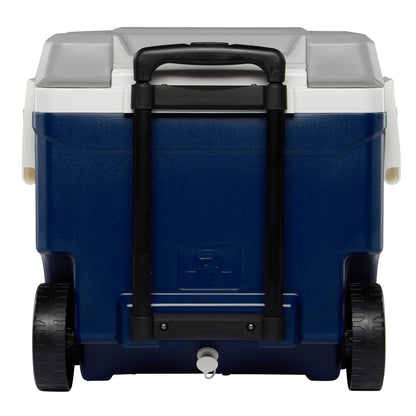 Igloo Maxcold Latitude 62 Quart Rolling Cooler with Telescoping Handle