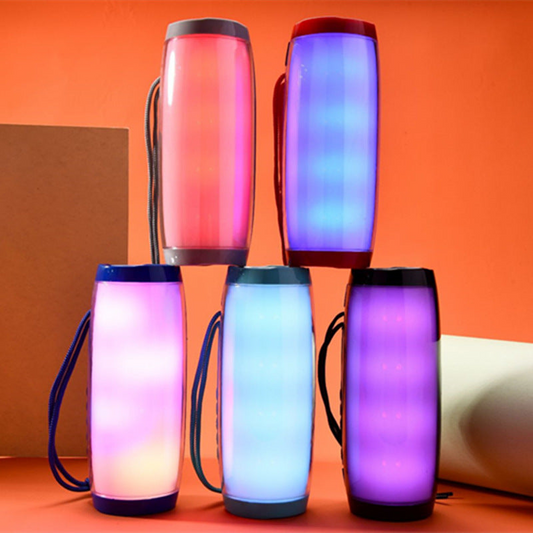 Rainbow LED Bluetooth Speakers In Vibrant Colors - Clear, Immersive Sound