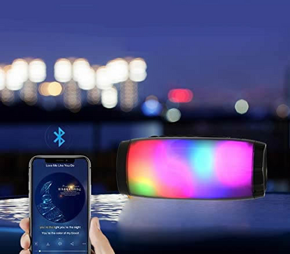 Rainbow LED Bluetooth Speakers In Vibrant Colors - Clear, Immersive Sound