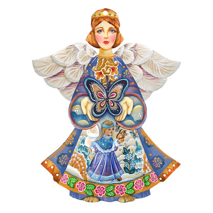 Butterfly Spring Angel Door Decor by G. DeBrekht - Easter Spring Decor - 8154152H-4