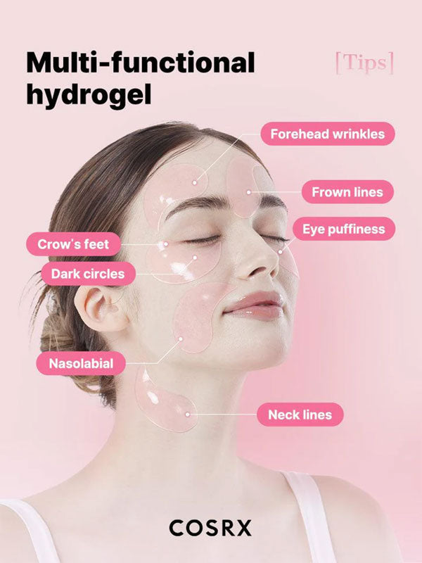 COSRX The Peptide Collagen Hydrogel Eye Patch 60pcs-4
