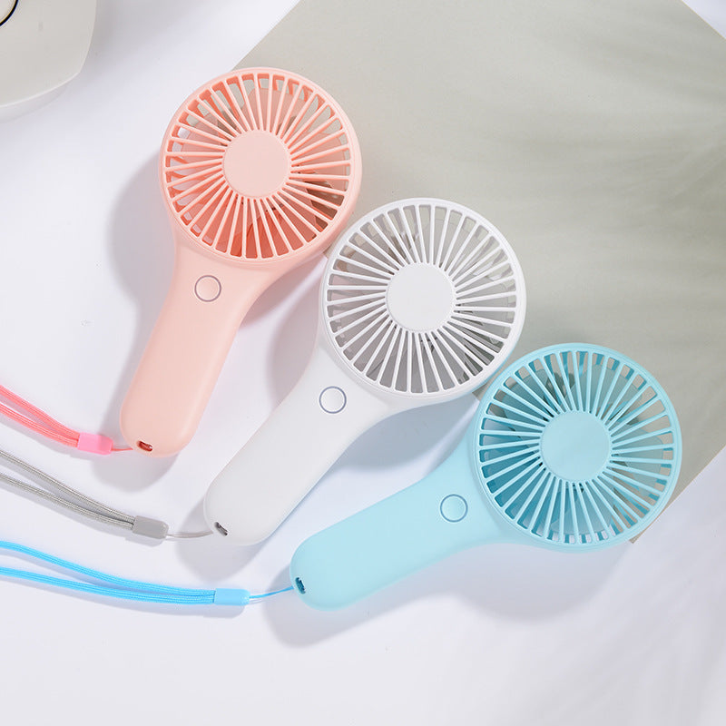 Charging small portable fan