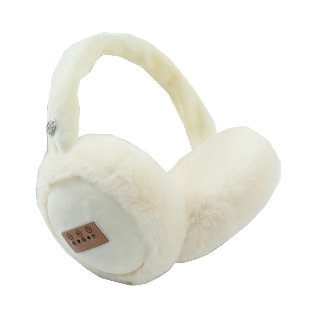 Fuzzy Wuzzy Bluetooth Headphones - Cozy Faux Fur, Wireless, Long Battery Life