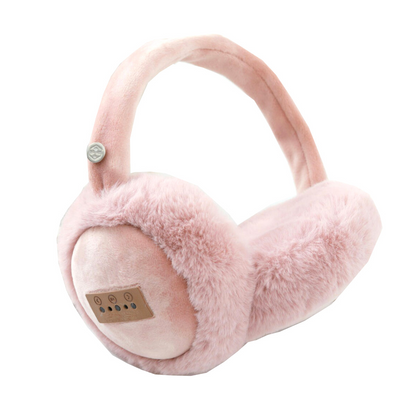 Fuzzy Wuzzy Bluetooth Headphones - Cozy Faux Fur, Wireless, Long Battery Life