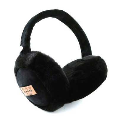 Fuzzy Wuzzy Bluetooth Headphones - Cozy Faux Fur, Wireless, Long Battery Life
