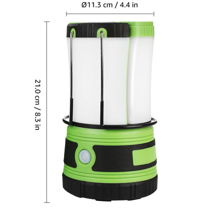 Lepro LED Camping Lantern with 2 Detachable Flashlights