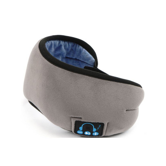 EZ Sleep Bluetooth Eye Mask | High-Fidelity Sound | Velvet Comfort | Adjustable Fit | 9 Hours Playtime | Hand Washable | Ideal for Travel & Meditation