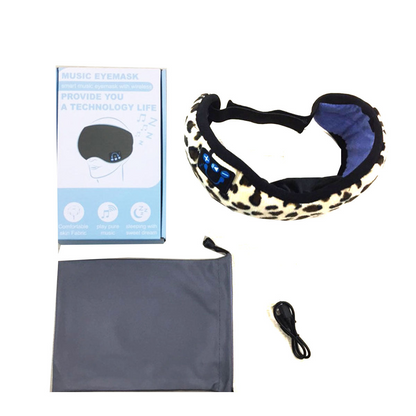 EZ Sleep Bluetooth Eye Mask | High-Fidelity Sound | Velvet Comfort | Adjustable Fit | 9 Hours Playtime | Hand Washable | Ideal for Travel & Meditation
