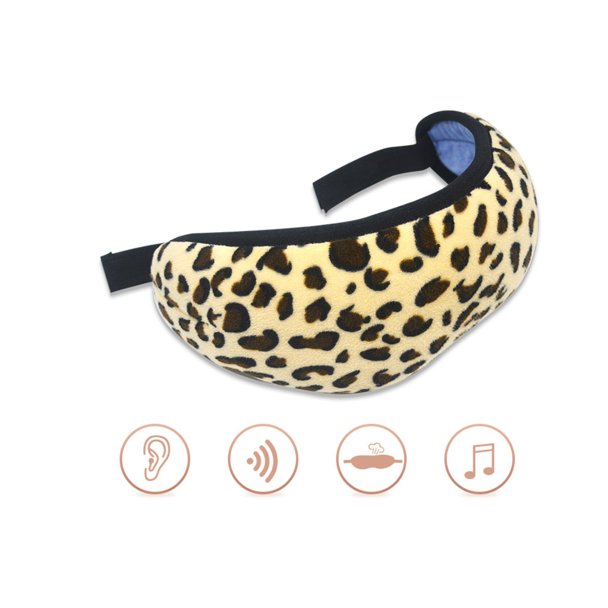 EZ Sleep Bluetooth Eye Mask | High-Fidelity Sound | Velvet Comfort | Adjustable Fit | 9 Hours Playtime | Hand Washable | Ideal for Travel & Meditation