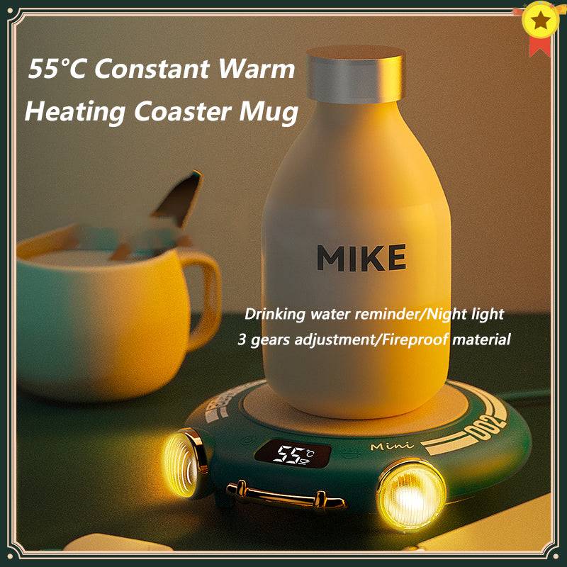 New Potable Coffee Mug Cup Warmer 3 Temperature Settings-0