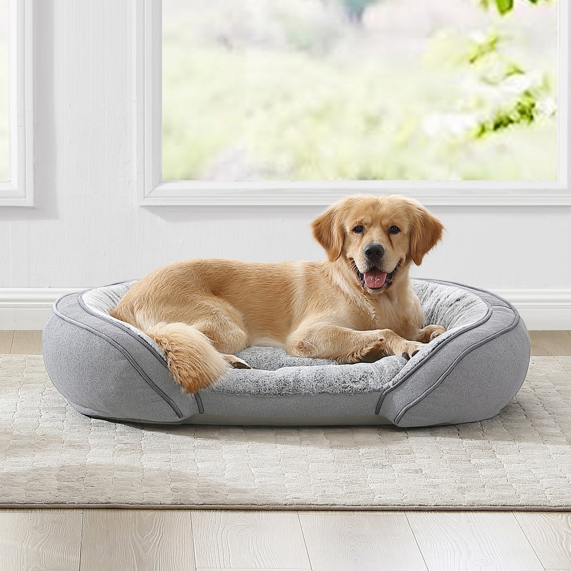 Kirkland Signature Sloped Cuddler Orthopedic Pet Bed