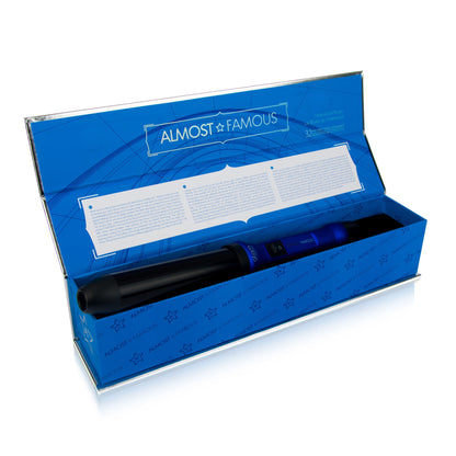 Glam Series 32mm Curling Wand with Gem Infused Barrel - Hollywood Blues-3