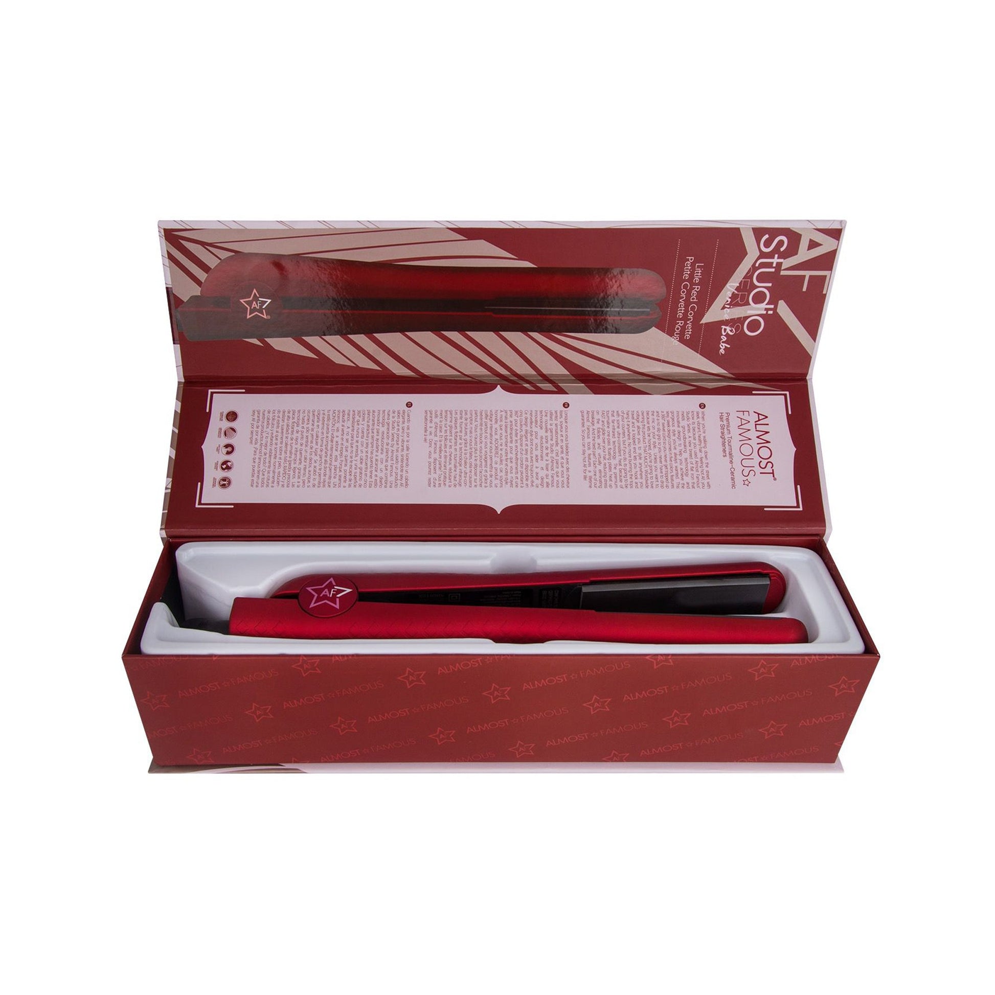 Venice Babe 1.25" Flat Iron with Luxe Gem Infused Plates-2