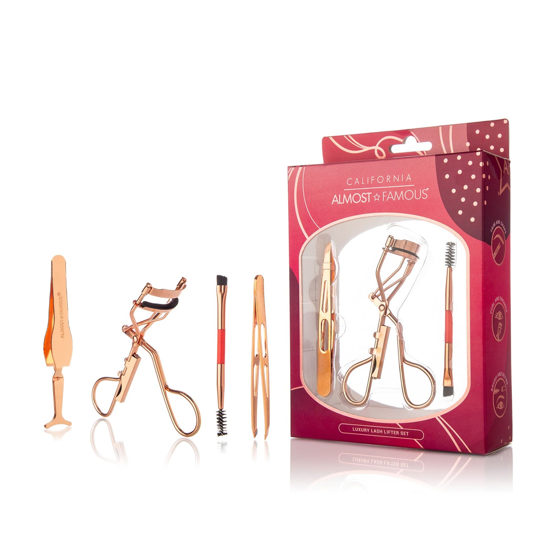 Rose Gold 4pc Ultimate Lash Care Kit-0