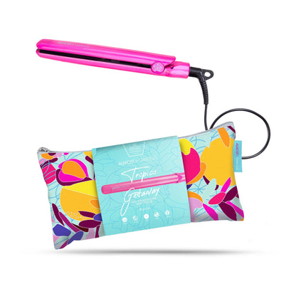 Tropico Getaway 0.5" Flat Iron with Travel Bag-2