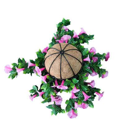 Artificial Petunia Hanging Basket UV Resistant (Outdoor Proof)-3
