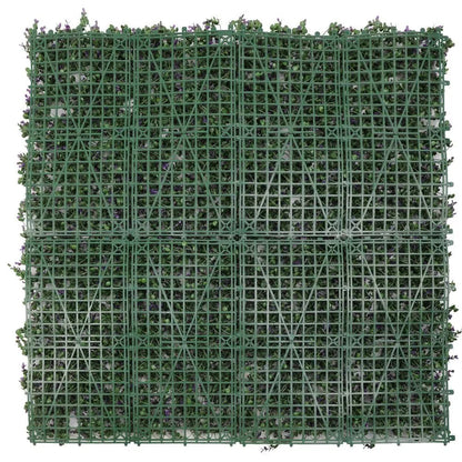 Artificial Purple Lavender Foliage Wall Panels 11SQFT 40"x 40" Commercial Grade UV Resistant-4