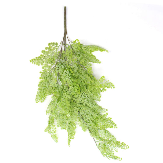 Artificial Light Green Maidenhair Fern 31" UV Resistant-0