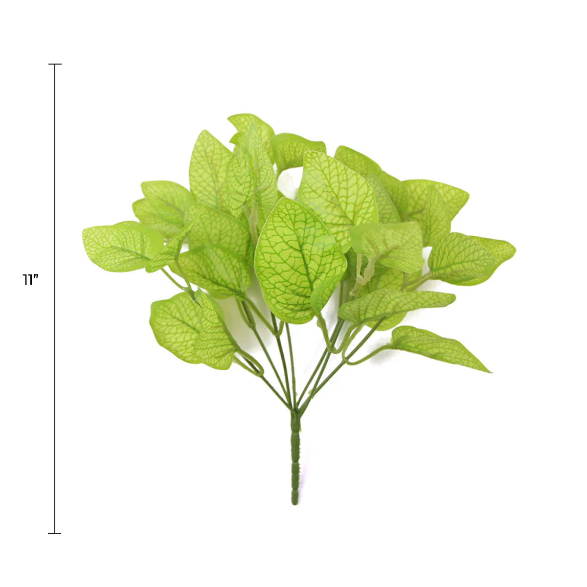 Artificial Philodendron Golden Leaf Bush 11"-1