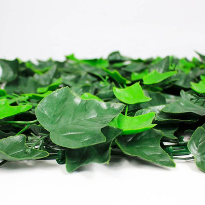Artificial Boston Ivy Green Wall 40" x 40" 11SQ FT Commercial Grade UV Resistant-3