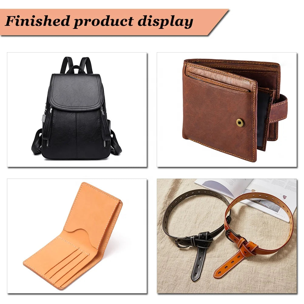 L38 16pcs Bookbinding Kits Bone Folder for Beginners Paper DIY Basic Bookbinding Tools Kits-5