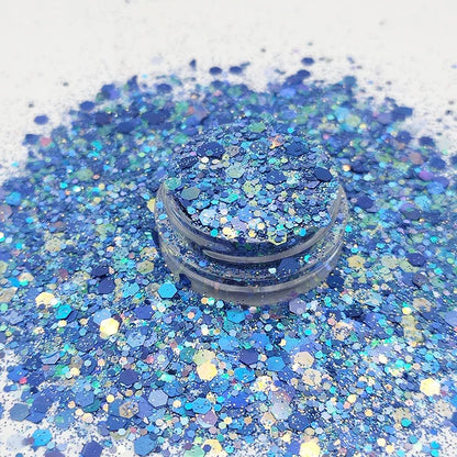 Wholesale Bulk Glitter Non-Toxic Eco-Friendly Chunky glitter powder for eyes-2