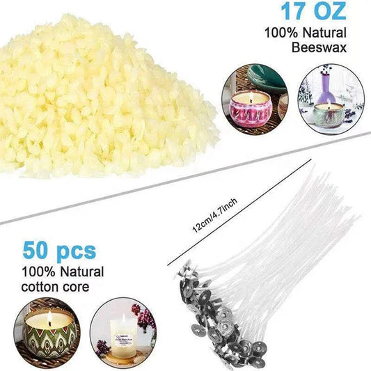 handmade scented candle soy wax candle making kit diy candle making kit-0