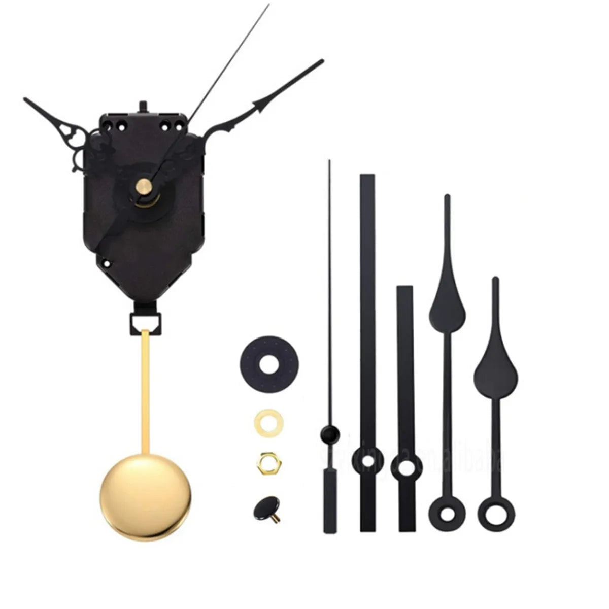 DIY Wall Quartz Pendulum Clock Chime Westminster Melody Mechanism Movement Set Repair Kit-8
