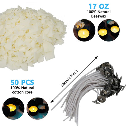 handmade scented candle soy wax candle making kit diy candle making kit-2
