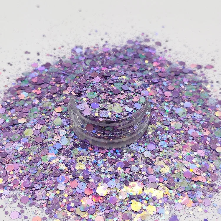 Wholesale Bulk Glitter Non-Toxic Eco-Friendly Chunky glitter powder for eyes-4