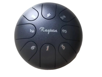 Raysen 5 Inch 8 Tones Percussion Drums  Kid Mini Steel Tongue Drum-1