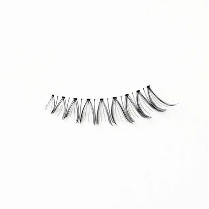 Handmade Clear Band Soft Natural Look False Eyelashes Makeup 3D Lashes-2