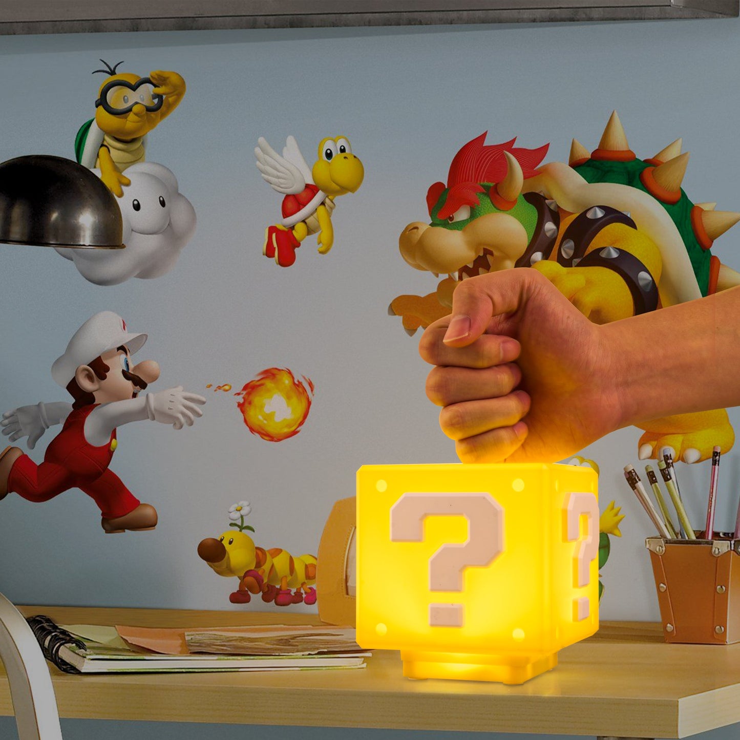 Mario Night Light Funny LED Lamp-0