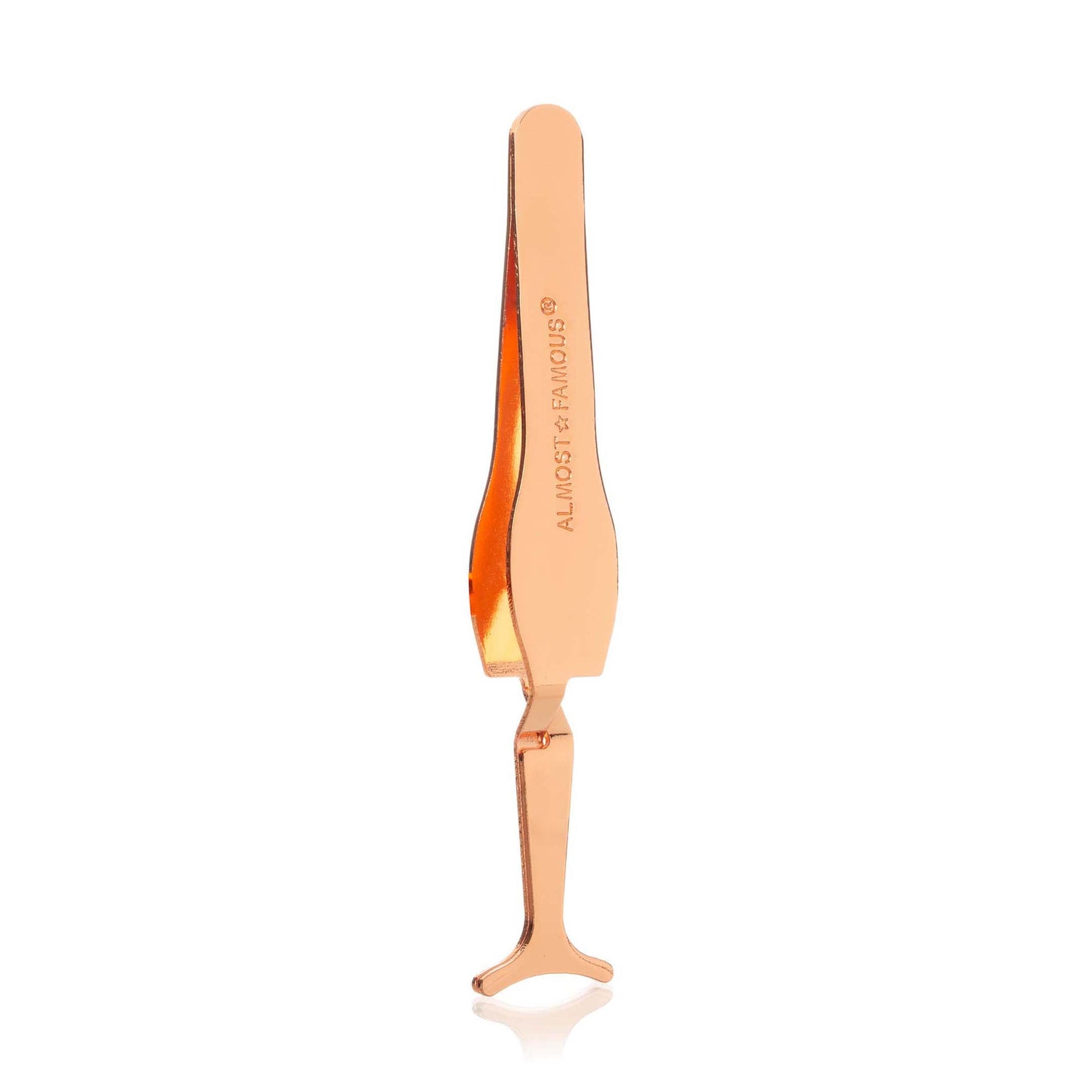 Magnetic Eyelash Applicator Tweezers - Rose Gold-1