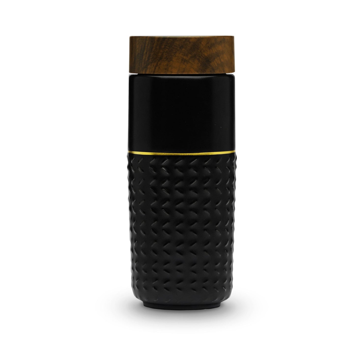 One-O-One / Free Soaring Gold Line Ceramic Tumbler-1