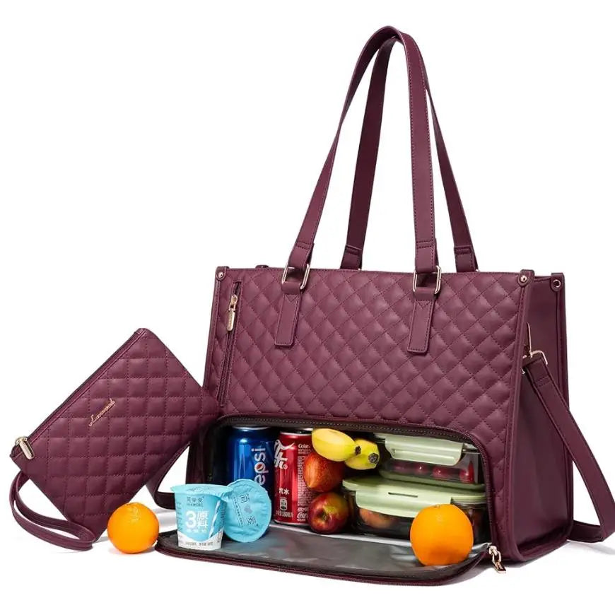 FreshCarry Lunch Tote ??Stylish, Insulated & Portable